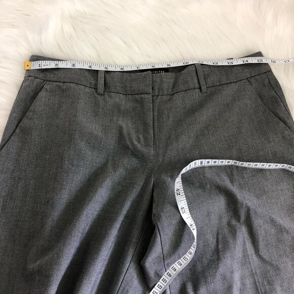 The Limited Cassidy Fit Classic Flare Gray Pants Size 4 Trouser Career Office - Picture 5 of 7